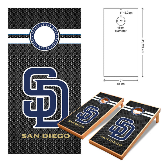 San Diego Wrap Skin Board Cornhole MLB Sports Vynil Decal Decor