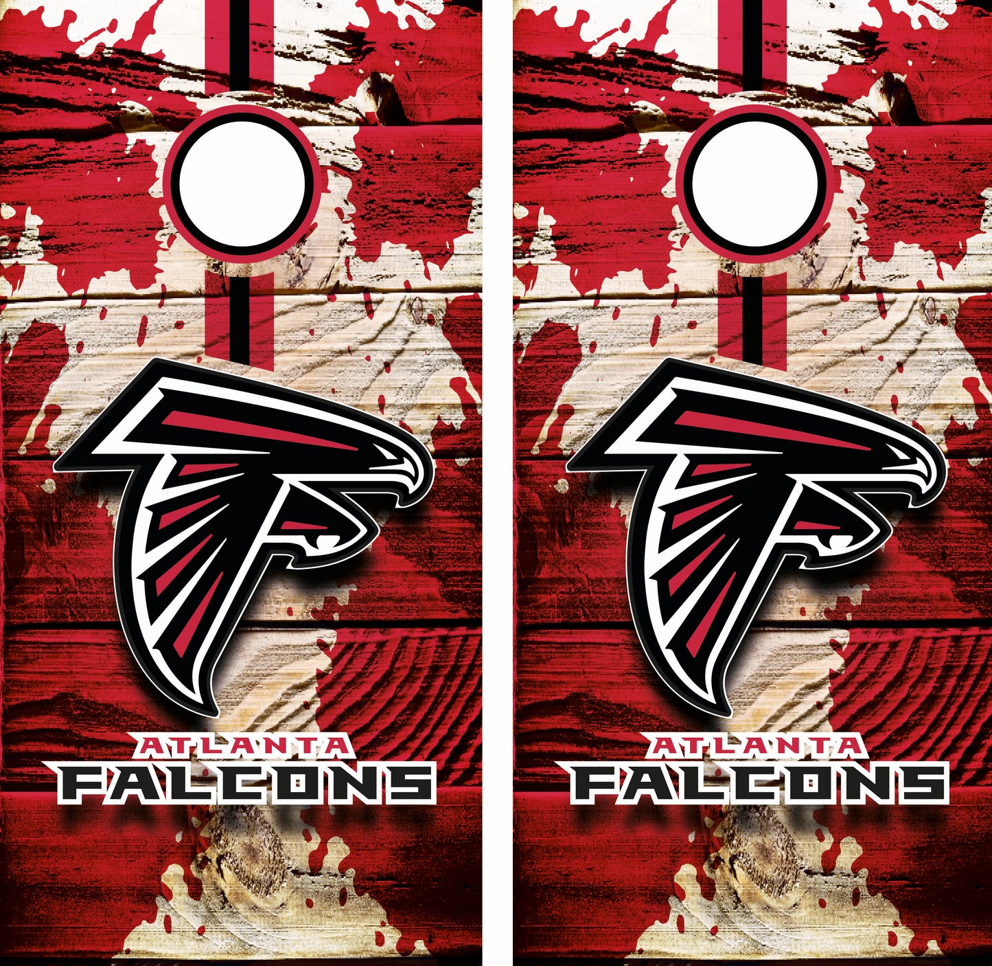 Atlanta Falcons Wrap Skin Board Cornhole NFL Sports Vynil Decal Decor