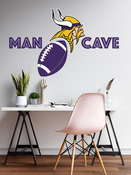Minnesota Man Cave Wall Decor Art- 3D Stickers Vinyl - 4
